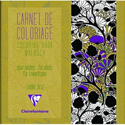 Carnet de Coloriage pour adultes Motifs ClaireFontaine
